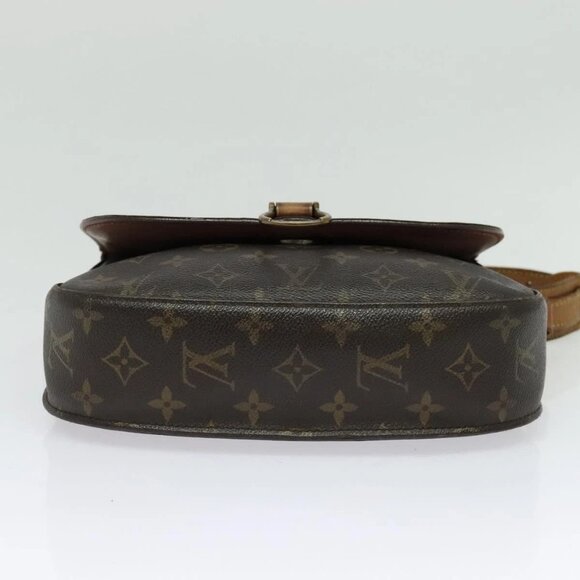 LOUIS VUITTON Monogram Saint Cloud GM Shoulder Bag M51242 LV Auth 141672 - Picture 7 of 16